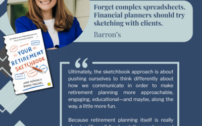 Treichel in Barron’s: Forget Complex Spreadsheets. Financial Planners Should Try Sketching With Clients.